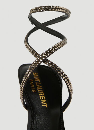 Opyum 110 Sandals Saint Laurent Opyum 110 Sandals Black sla0252035