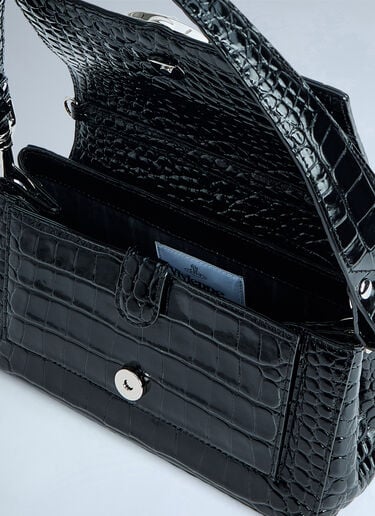 Vivienne Westwood Hazel Medium Shoulder Bag Black vvw0265041