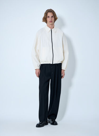 Zip-Front Jacket Jacquemus Zip-Front Jacket White jac0164015