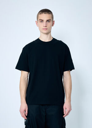 Moncler ダブルネックTシャツ ブラック mon0159025