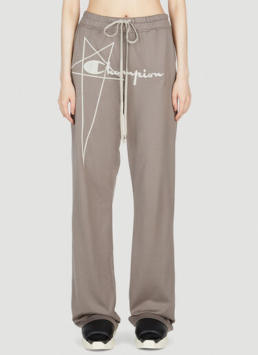 Rick Owens x Champion Dietrich Track Pants Grey roc0253010