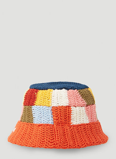 Marni x No Vacancy Patchwork Crochet Bucket Multicolour mvy0153012