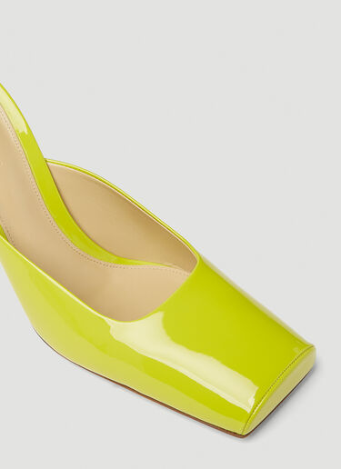 Tower High Heel Mules Bottega Veneta Tower High Heel Mules Green bov0247034