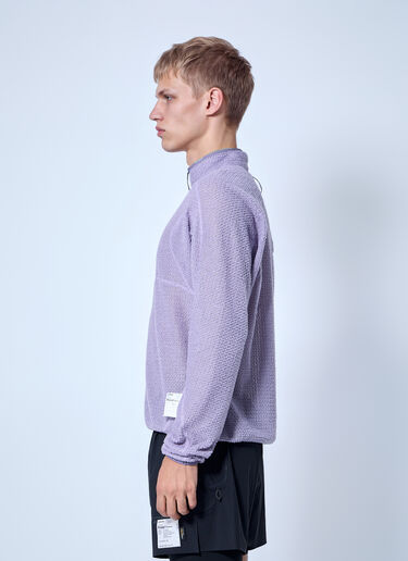 LN-CC® - Satisfy: Fuzzfleece™ AD Half-Zip - Purple Satisfy Fuzzfleece™ AD Half-Zip Purple sat0165026