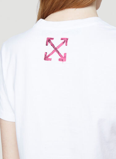 Off-White Arrow Print T-Shirt White ofw0239002
