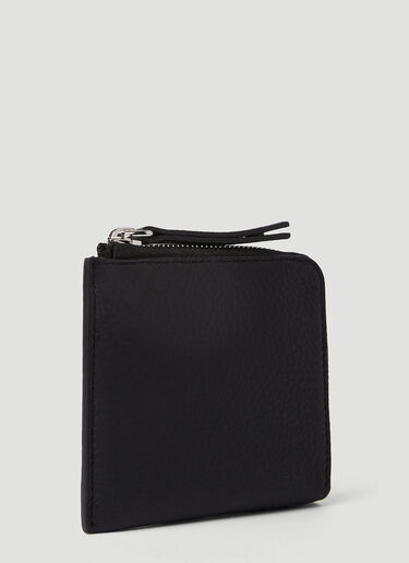 Maison Margiela 로고 스티치 지갑 블랙 mla0150022