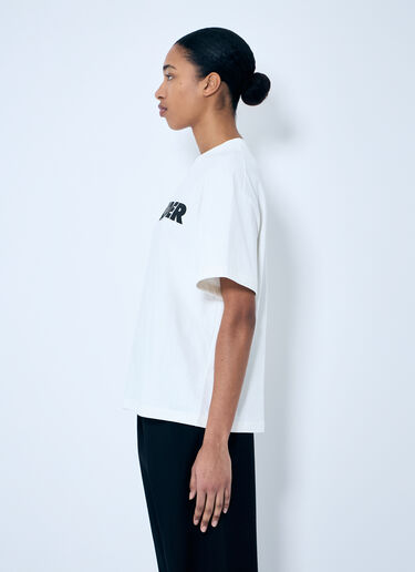Jil Sander 徽标印花 T 恤  乳白色 jil0259012
