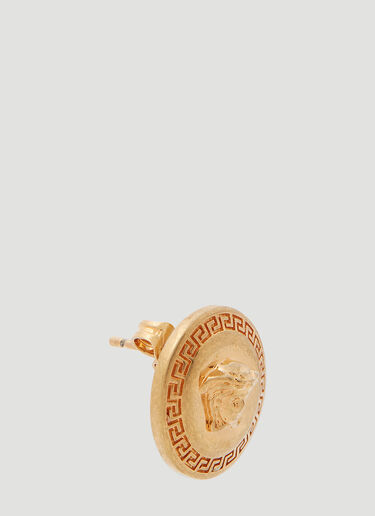 Enamel Medusa Stud Earrings Versace Enamel Medusa Stud Earrings Gold vrs0253042