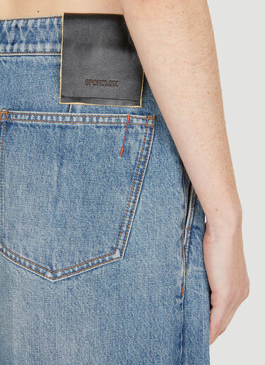 Sportmax バギージーンズ ブルー spx0252010