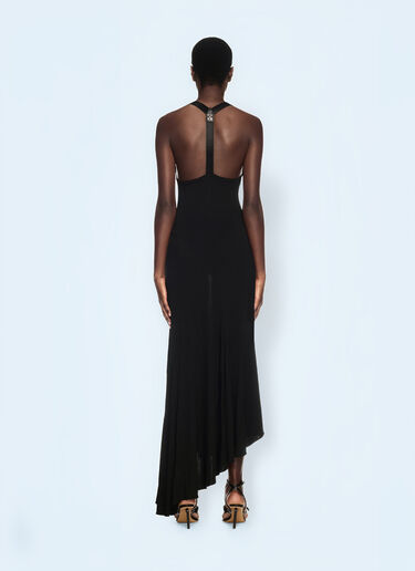 Off-White Ribbed Dress Black ofw0260021
