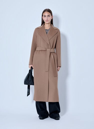 LN-CC® - Max Mara: Belted Wool Coat - Camel Max Mara Belted Wool Coat Camel max0266095