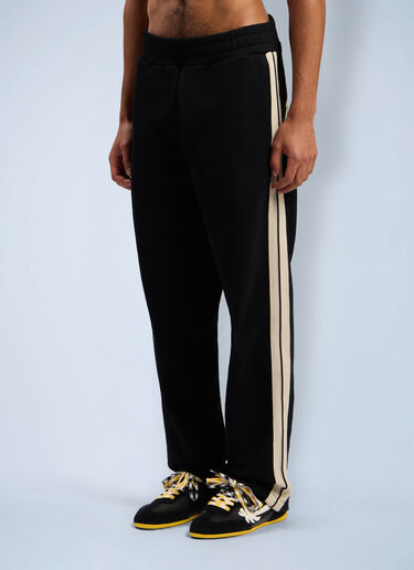 Curved Logo Track Sweatpants Palm Angels Curved Logo Track Sweatpants Black pma0162021