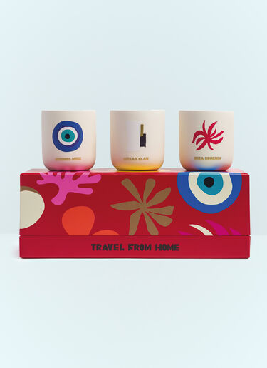 Assouline Mini Candles Travel Set From Home Red wps0691691
