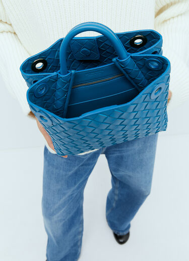 Small Andiamo Handbag Bottega Veneta Small Andiamo Handbag Blue bov0255071