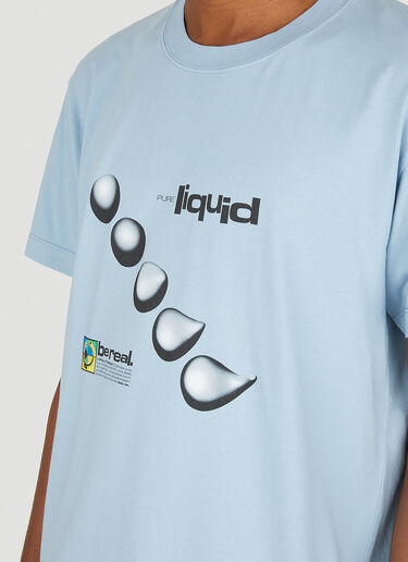 Eytys Jay Liquid T-Shirt Light Blue eyt0351016