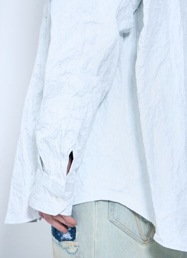 Vetements 金属色褶皱衬衫 白色 vet0160008