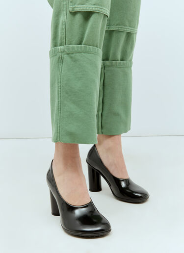 Max Mara Cotton Drill Pants Green max0256078