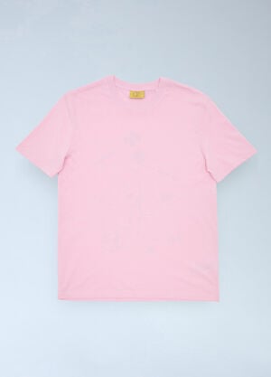 Toy Tonics Logo Motif T-Shirt Pink toy0363001