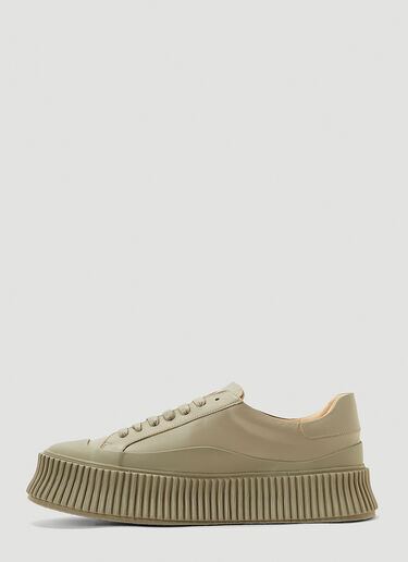 Jil Sander Chunky Sole Sneakers Green jil0242011