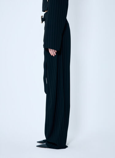 Sportmax Bernard Pinstripe Pants Black spx0259006