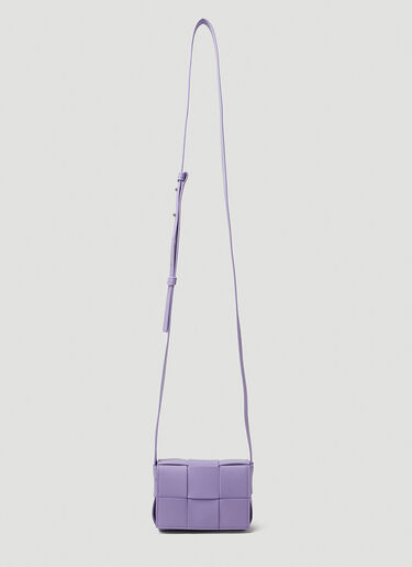 Bottega Veneta Cassette Candy Mini Shoulder Bag Lilac bov0249016