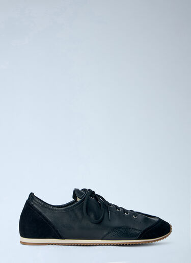 LN-CC® - Lemaire: Gummy Grip Sneakers - Black Lemaire Gummy Grip Sneakers Black lem0166024