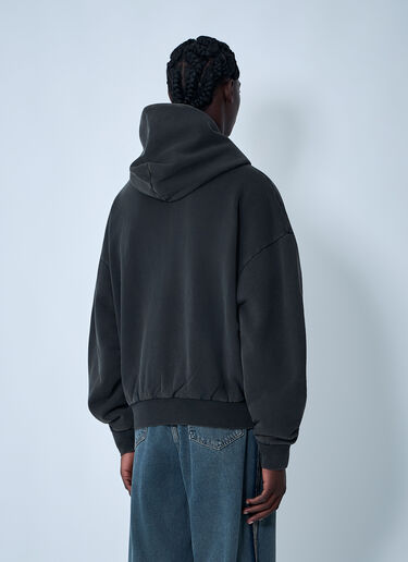 Entire Studios Zip-Up Hooded Sweateshirt Black ent0159014
