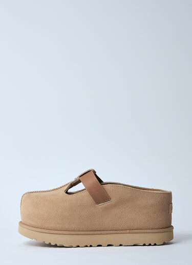 UGG Suede Goldenstar Hi Clogs Sand ugg0260006