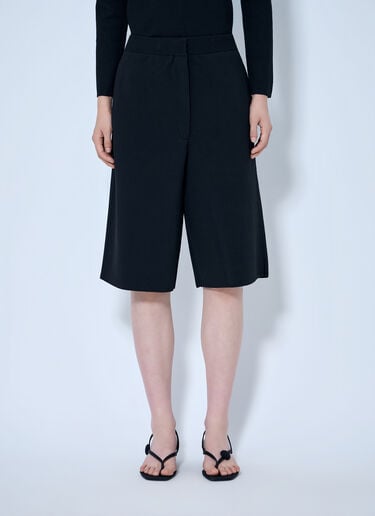 Toteme Knit Shorts Black tot0265041