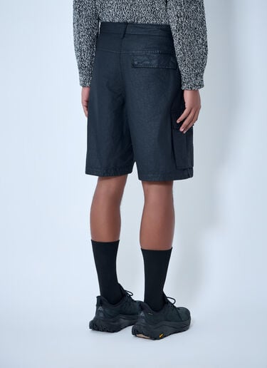 Stone Island Logo Patch Shorts Black sto0164027