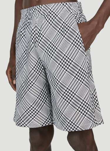 NOMA t.d. Check Shorts Black nma0152010