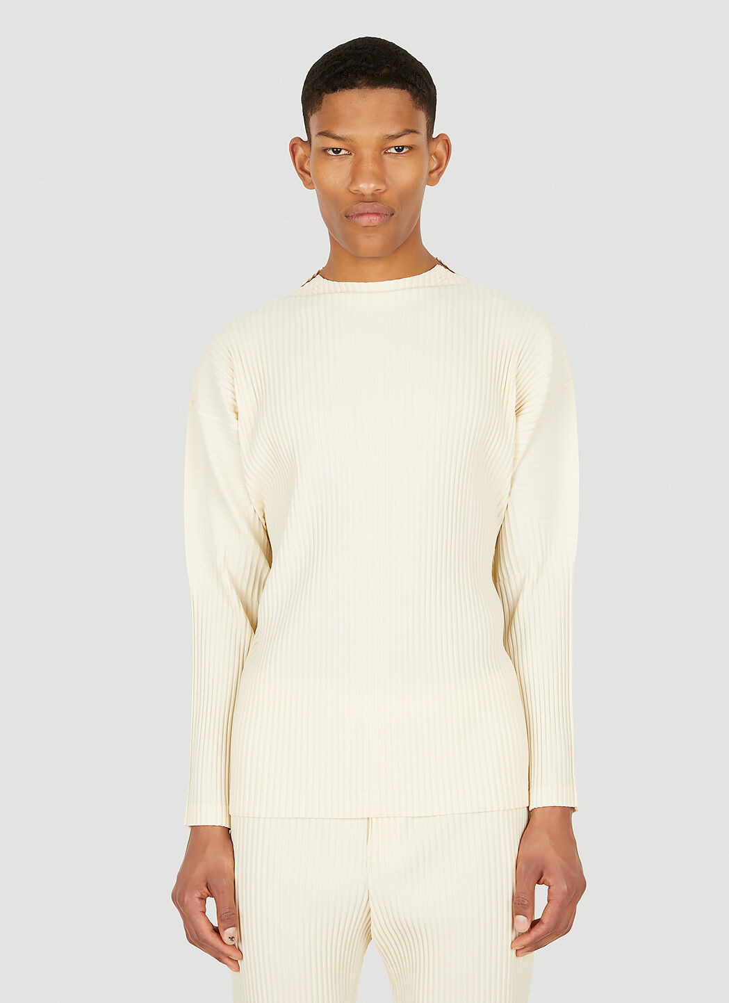 Mock top neck homme