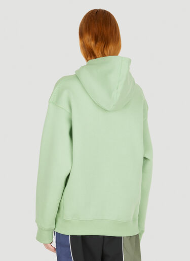 Ahluwalia Studio Quadri Hooded Sweatshirt Green ahl0250009