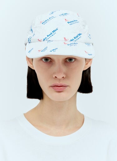 P.A.M. Wrapping Foldable Baseball Cap White pam0357013