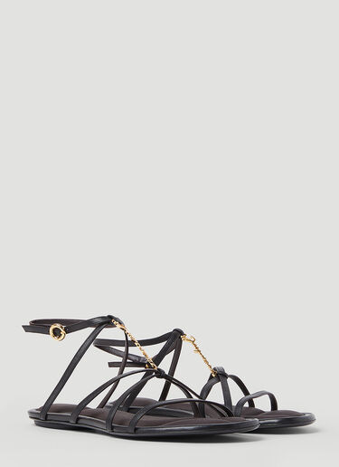 Les Sandales Pralu Sandals Jacquemus Les Sandales Pralu Sandals Black jac0254050
