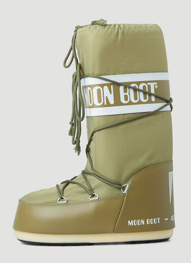 Moon Boot Icon Snow Boots Green mnb0346003