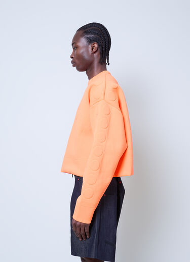 Walter Van Beirendonck x G-STAR Embossed Knit Sweater Orange wlt0160028