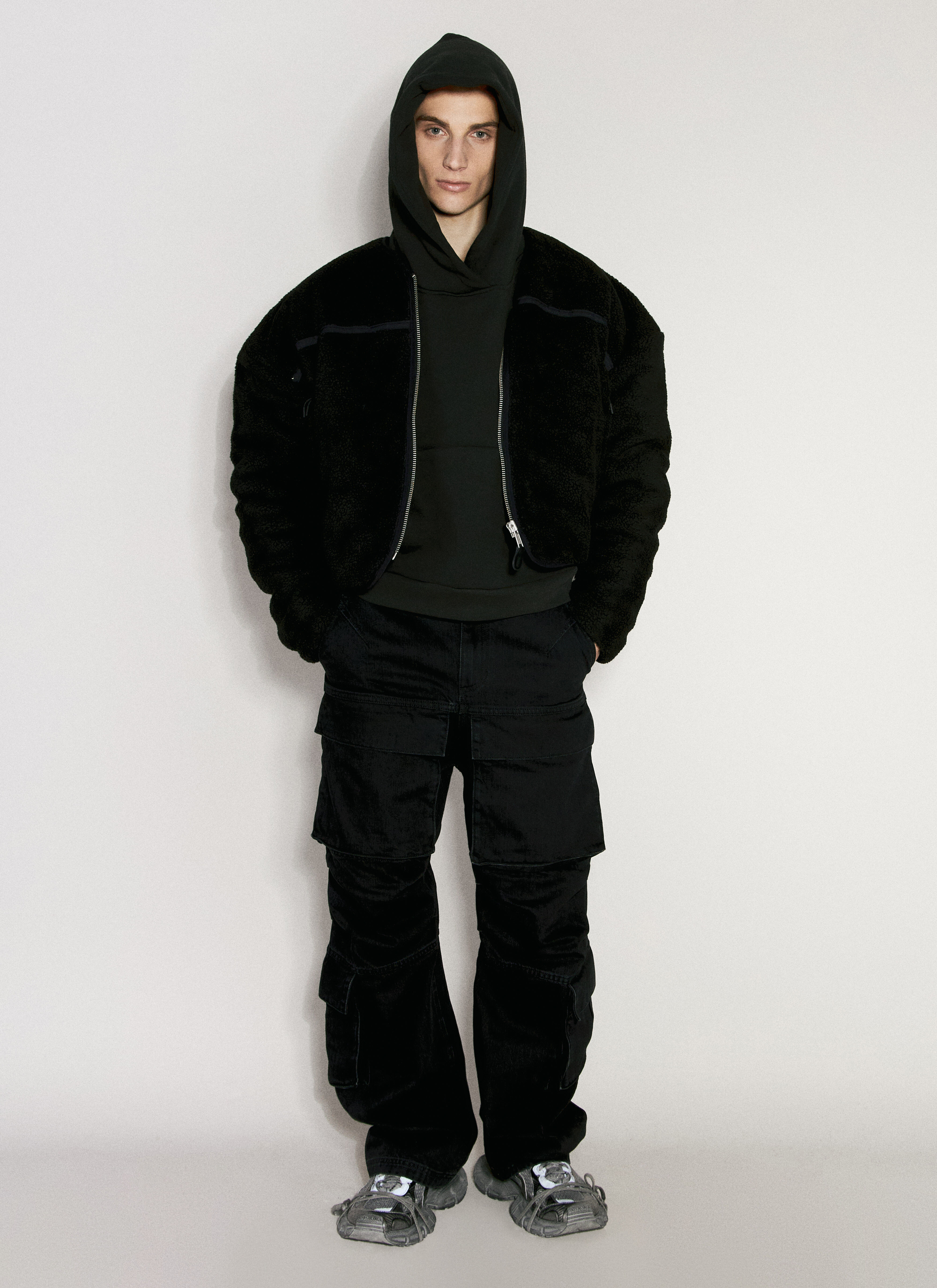 Entire Studios Men's' Fluffy V2 Jacket in Black | LN-CC®
