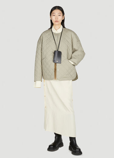 Quilted Jacket TOTEME Quilted Jacket Khaki tot0252006