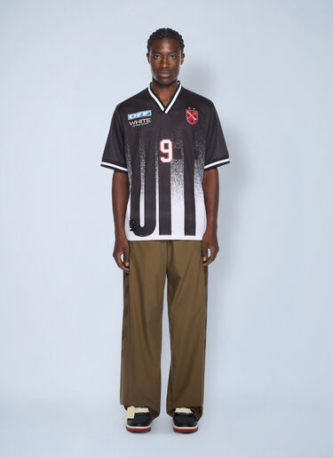 Big Off Gradient Soccer T-Shirt Off-White Big Off Gradient Soccer T-Shirt Black ofw0162039