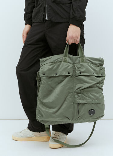 Nylon B Tote Bag C.P. Company Nylon B Tote Bag Green pco0155031