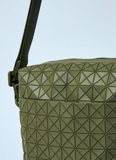 Bao Bao Issey Miyake Voyager One-Tone Shoulder Bag Green bao0159001