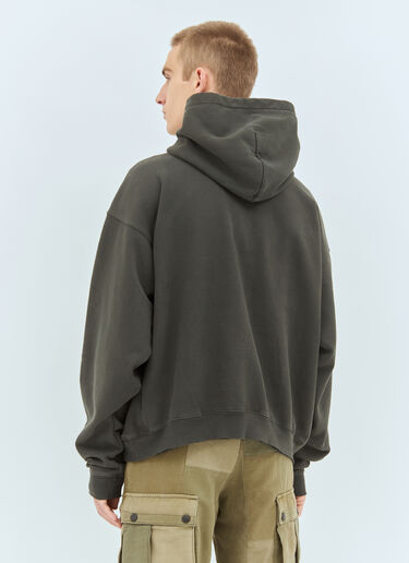 Gallery Dept. Size Logo Hooded Sweatshirt Grey gdp0158012