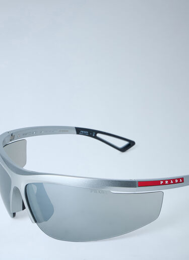 Prada Linea Rossa 0PS A02S Sunglasses Silver lpl0364001