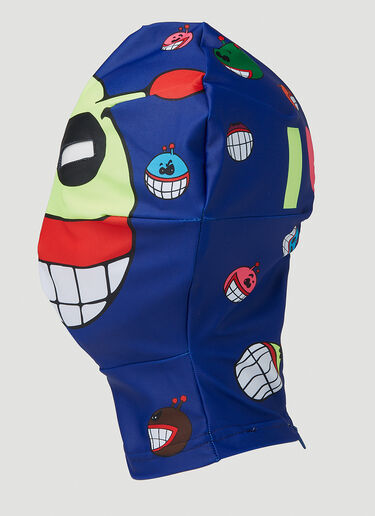 Walter Van Beirendonck Cartoons Mask Blue wlt0144013