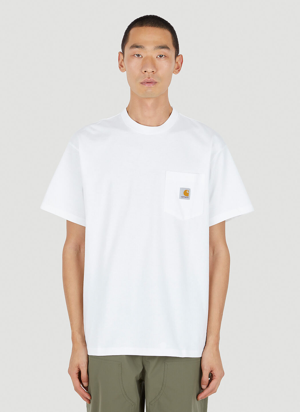 Carhartt WIP Local Pocket T Shirt in White LN CC