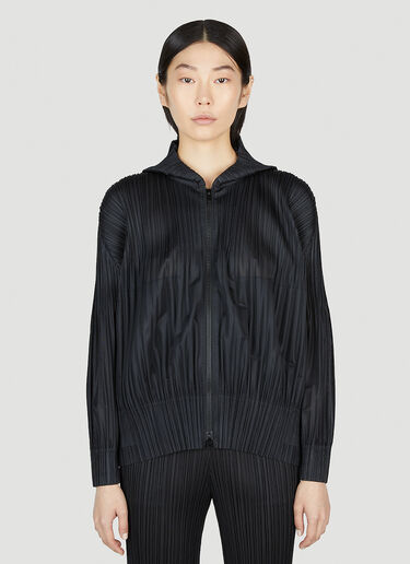 Pleats Please Issey Miyake 褶裥运动衫 黑色 plp0252010