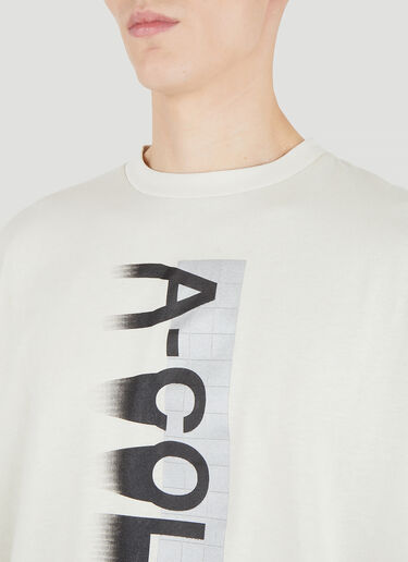 A-COLD-WALL* Oversized Logo T-Shirt White acw0147008
