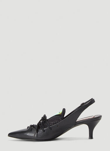 Ancuta Sarca Upcycled Kitten Heels Black anc0240001
