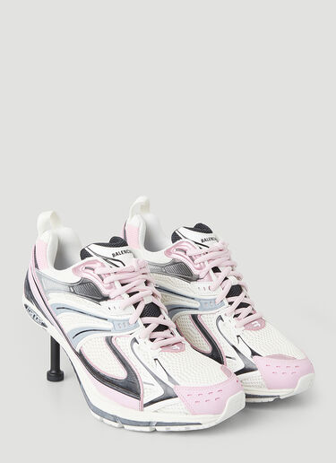 Balenciaga X-Pander Sneaker High Heels Pink bal0248018